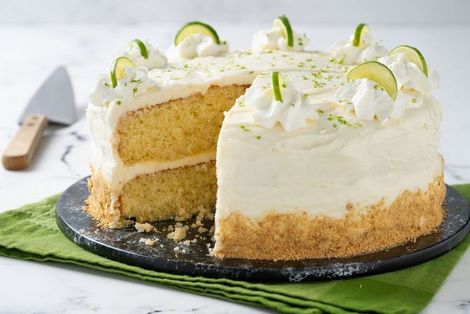 Receta de pastel de limón verde