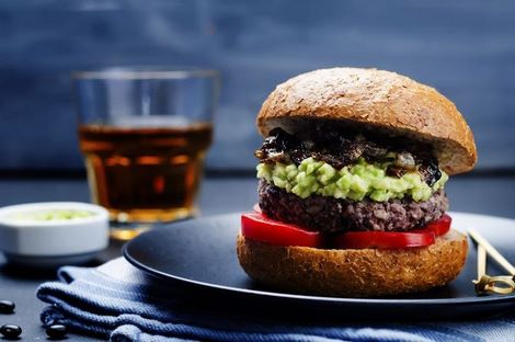 Cómo hacer la hamburguesa vegetariana perfecta: carpeta para usar en hamburguesas  vegetarianas
