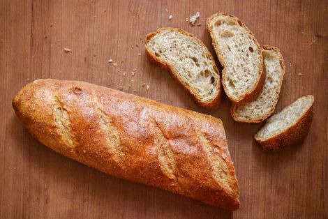 Receta de pan francés integral