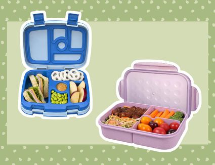 Caja de Almuerzo Niños Bento Box 3 Compartimentos Recipiente de Frutas para Alimentos a Prueba de Fugas con Cubiertos para Horno Microondas Fiambreras para Niñas